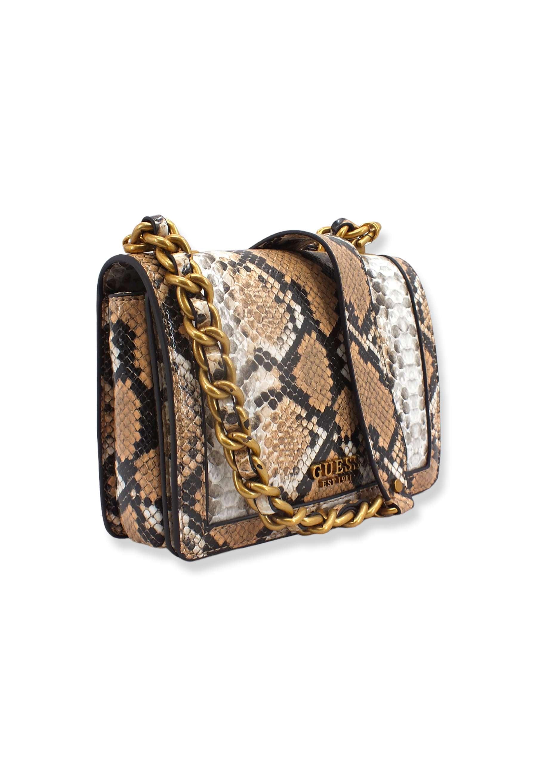 GUESS Abey Crossbody Borsa Tracolla Donna Natural Python KB855821 - Sandrini Calzature e Abbigliamento