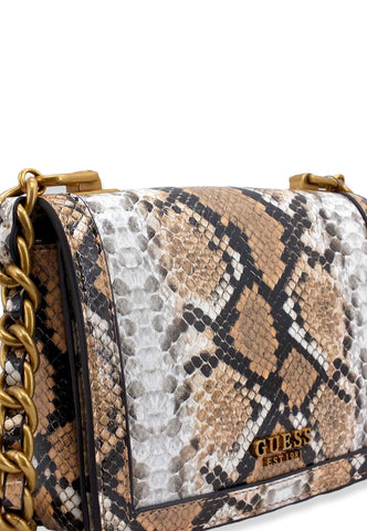GUESS Abey Crossbody Borsa Tracolla Donna Natural Python KB855821 - Sandrini Calzature e Abbigliamento