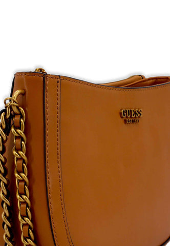 GUESS Abey Hobo Borsa Donna Marrone Cognac VB855802 - Sandrini Calzature e Abbigliamento