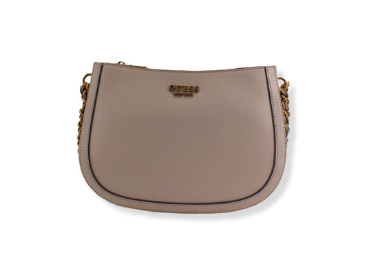 GUESS Abey Hobo Doubl Borsa Tracolla Catena Beige Light Rum VB855802 - Sandrini Calzature e Abbigliamento