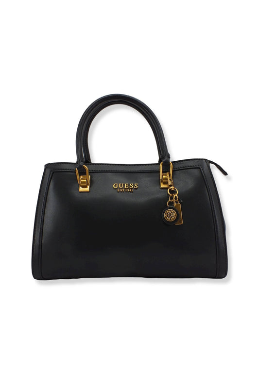 GUESS Abey Satchel Girlfriend Borsa Tracolla Donna Black VB855806 - Sandrini Calzature e Abbigliamento