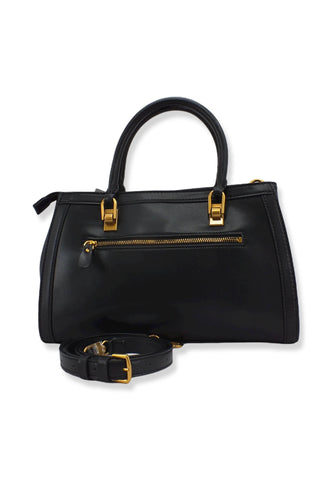 GUESS Abey Satchel Girlfriend Borsa Tracolla Donna Black VB855806 - Sandrini Calzature e Abbigliamento