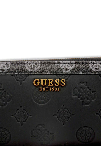 GUESS Abey Slg Portafoglio Large Donna Black Logo Multi PB855846 - Sandrini Calzature e Abbigliamento