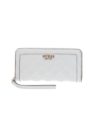 GUESS Abey SLG Portafoglio Loghi Donna White PD855846 - Sandrini Calzature e Abbigliamento