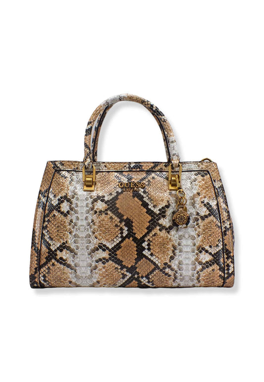 GUESS Abey Stampa Pitone Borsa Tracolla Donna Animalier Natural Python KB855806 - Sandrini Calzature e Abbigliamento