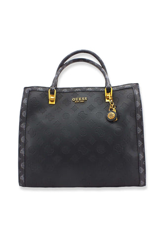 GUESS Abey Tote Borsa Tracolla Donna Black Logo Multi PB855823 - Sandrini Calzature e Abbigliamento