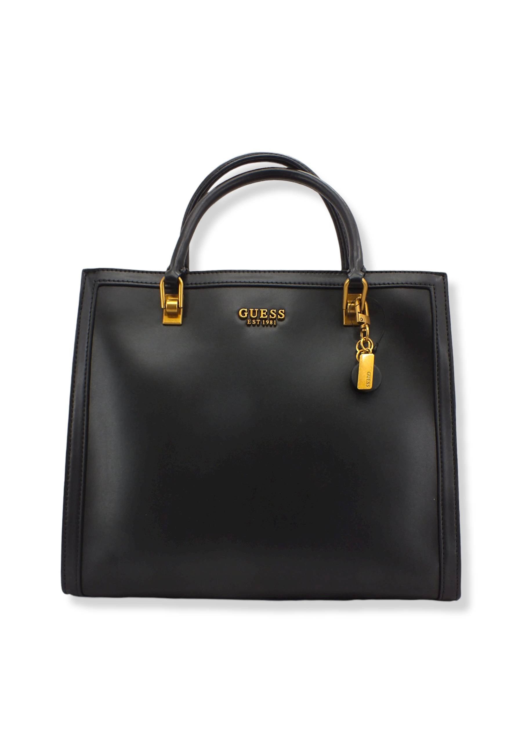 GUESS Abey Tote Elite Borsa Tracolla Donna Black VB855823 - Sandrini Calzature e Abbigliamento