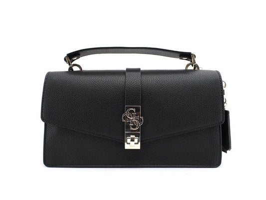 GUESS Albury Flap Borsa Pelle Black VG813121 - Sandrini Calzature e Abbigliamento