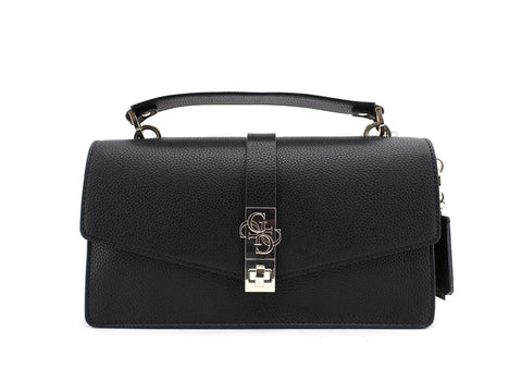 GUESS Albury Flap Borsa Pelle Black VG813121 - Sandrini Calzature e Abbigliamento