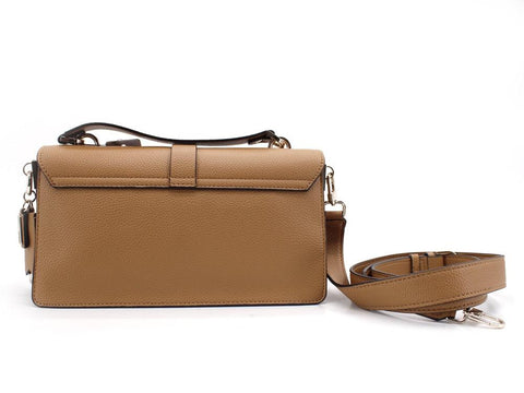 GUESS Albury Flap Borsa Pelle Caramel VG813121 - Sandrini Calzature e Abbigliamento