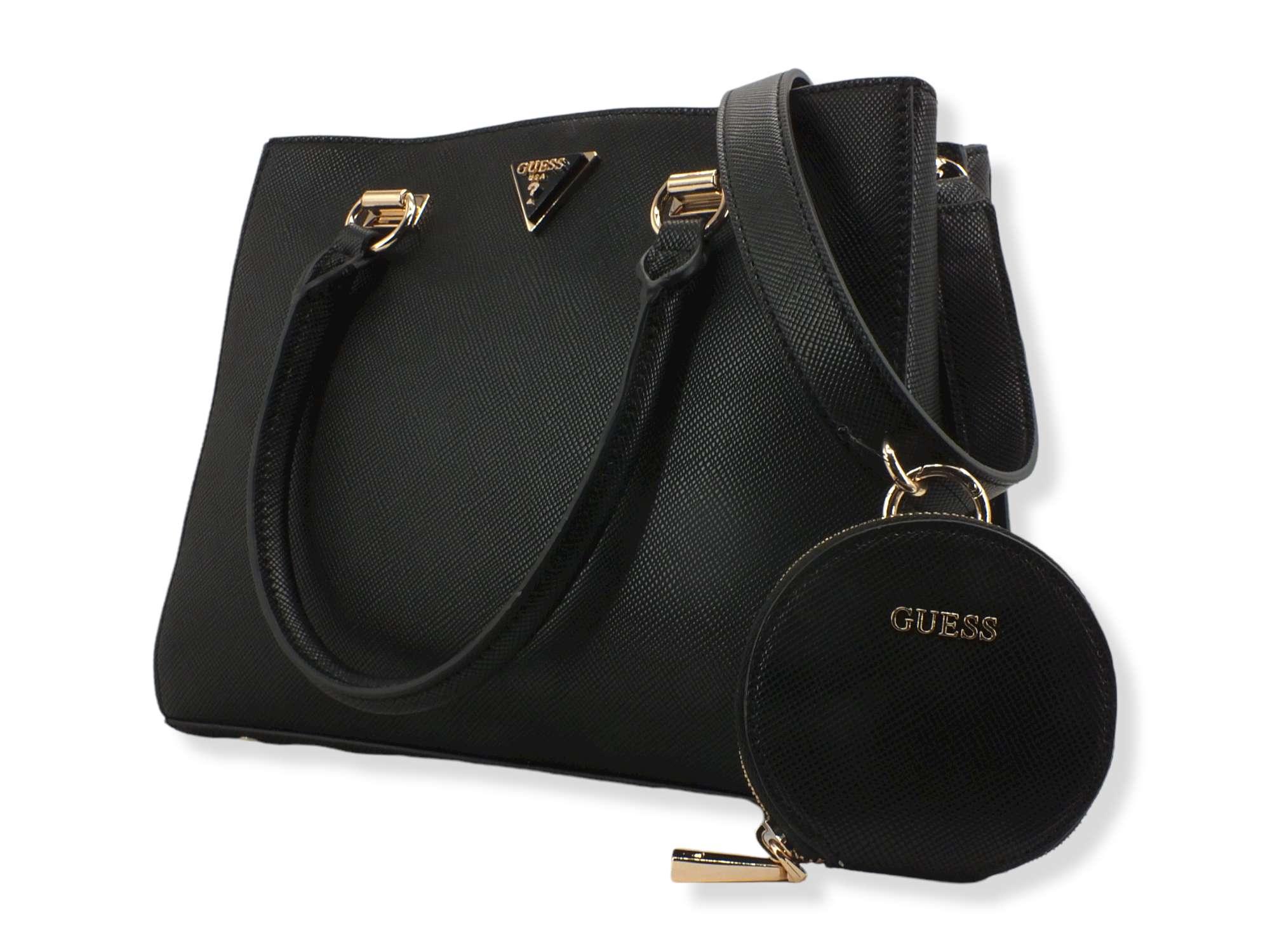 GUESS Alexie Borsa Logo Tracolla Black VG841606 - Sandrini Calzature e Abbigliamento