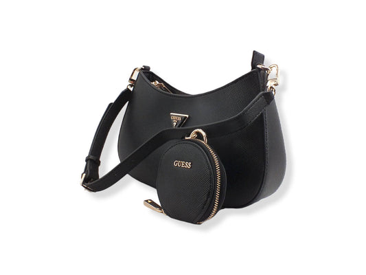 GUESS Alexie Shoulder Bag Borsa Tracolla Black VG841618 - Sandrini Calzature e Abbigliamento