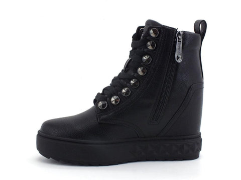 GUESS Anfibio Stivaletto Pietre Black FL8FYRELE12 - Sandrini Calzature e Abbigliamento
