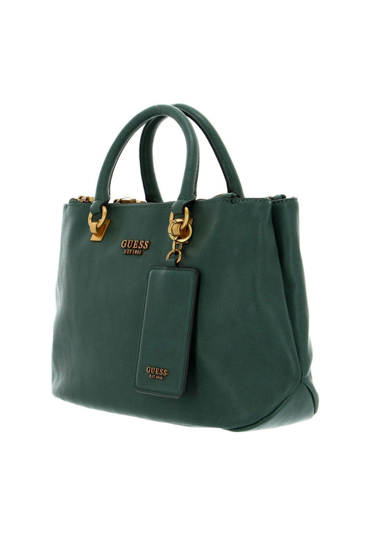 GUESS Arja Borsa Satchel Forest VB897706 - Sandrini Calzature e Abbigliamento