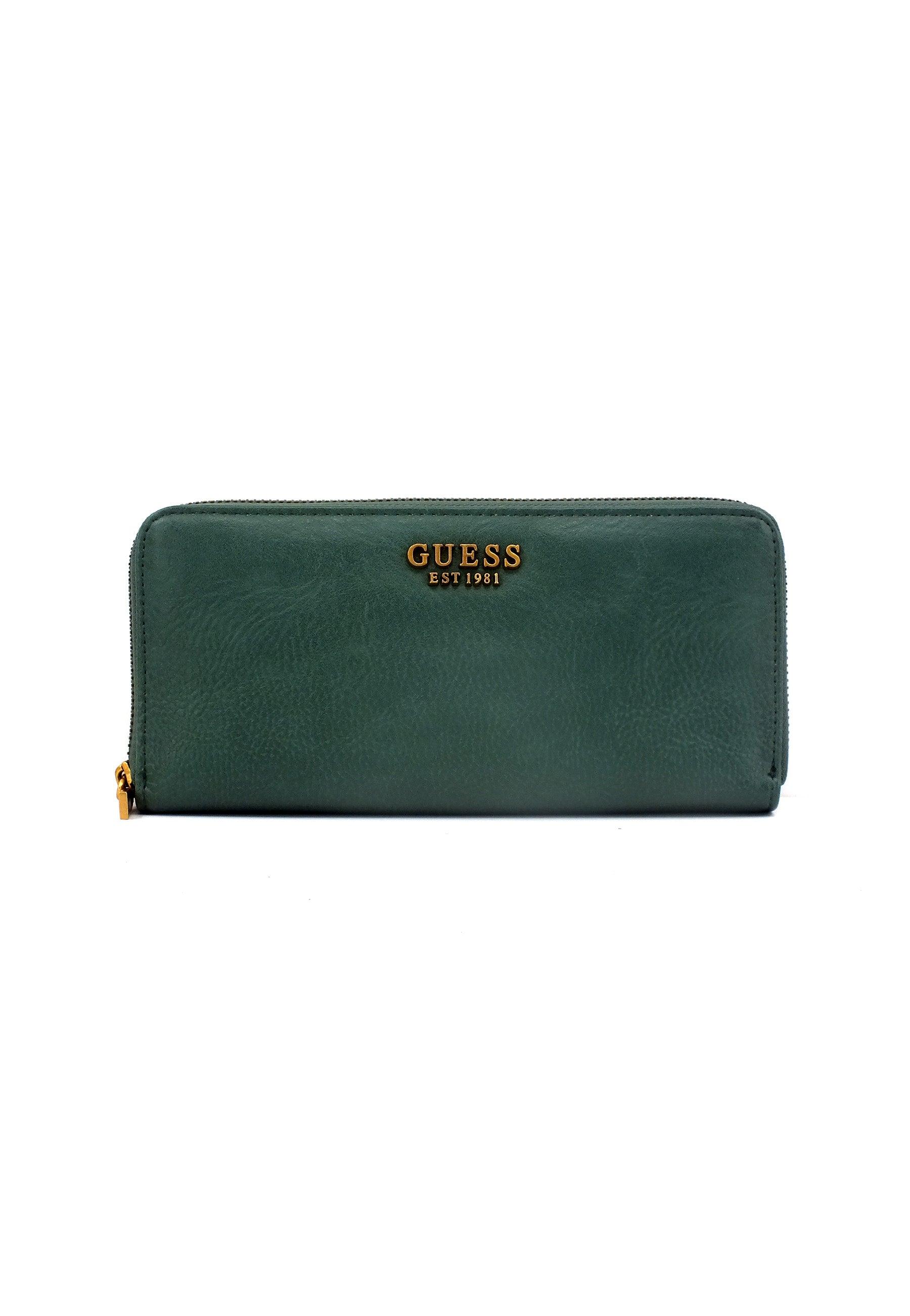 GUESS Arja SLG Portafoglio Donna Forest Verde VB897746 - Sandrini Calzature e Abbigliamento