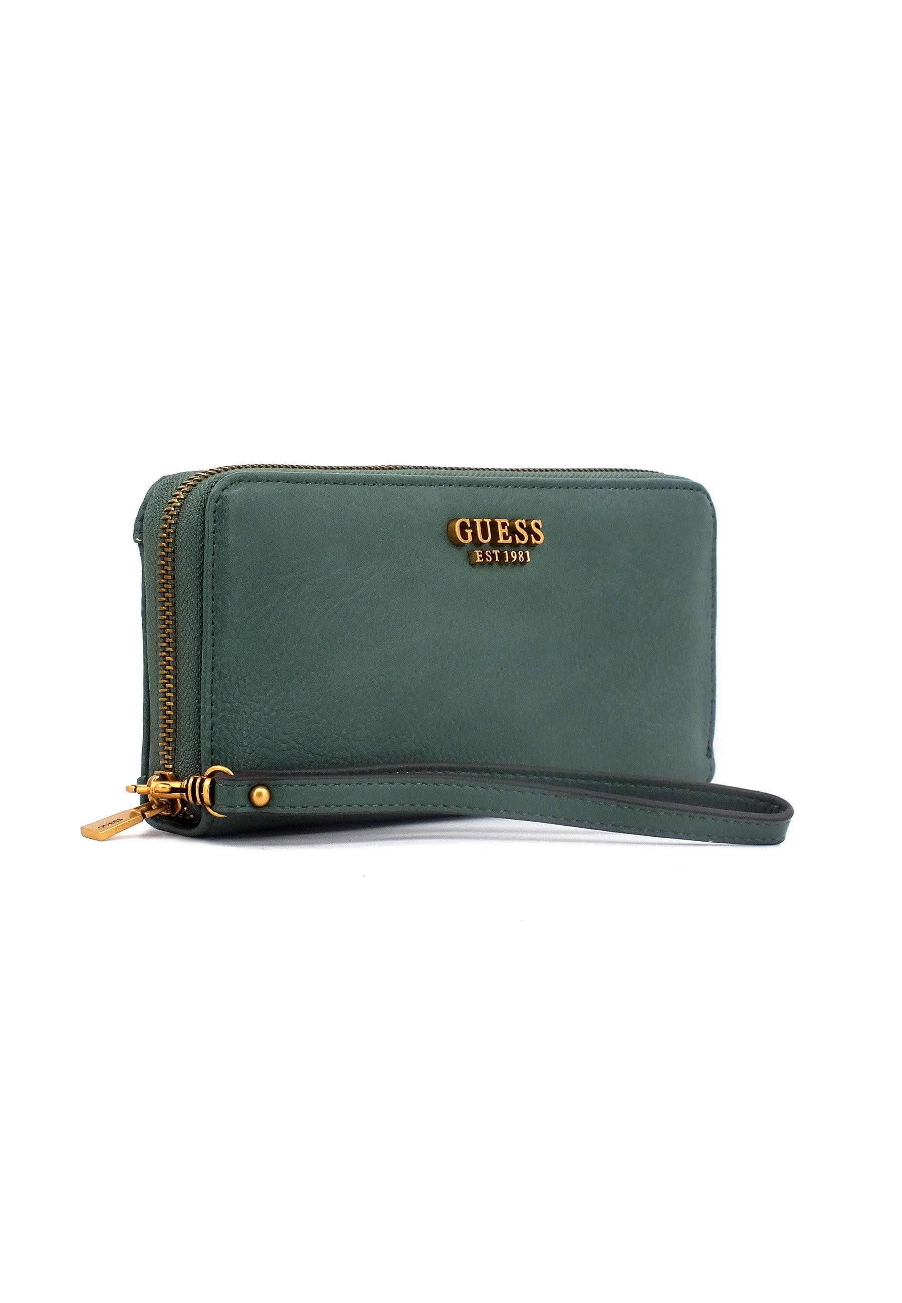GUESS Arja SLG Portafoglio Donna Forest Verde VB897746 - Sandrini Calzature e Abbigliamento