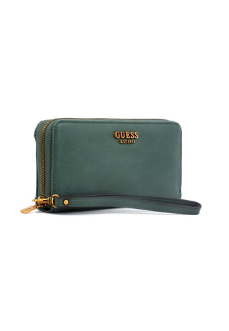 GUESS Arja SLG Portafoglio Donna Forest Verde VB897746 - Sandrini Calzature e Abbigliamento