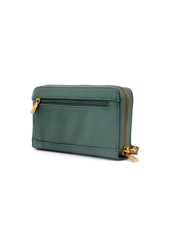GUESS Arja SLG Portafoglio Donna Forest Verde VB897746 - Sandrini Calzature e Abbigliamento