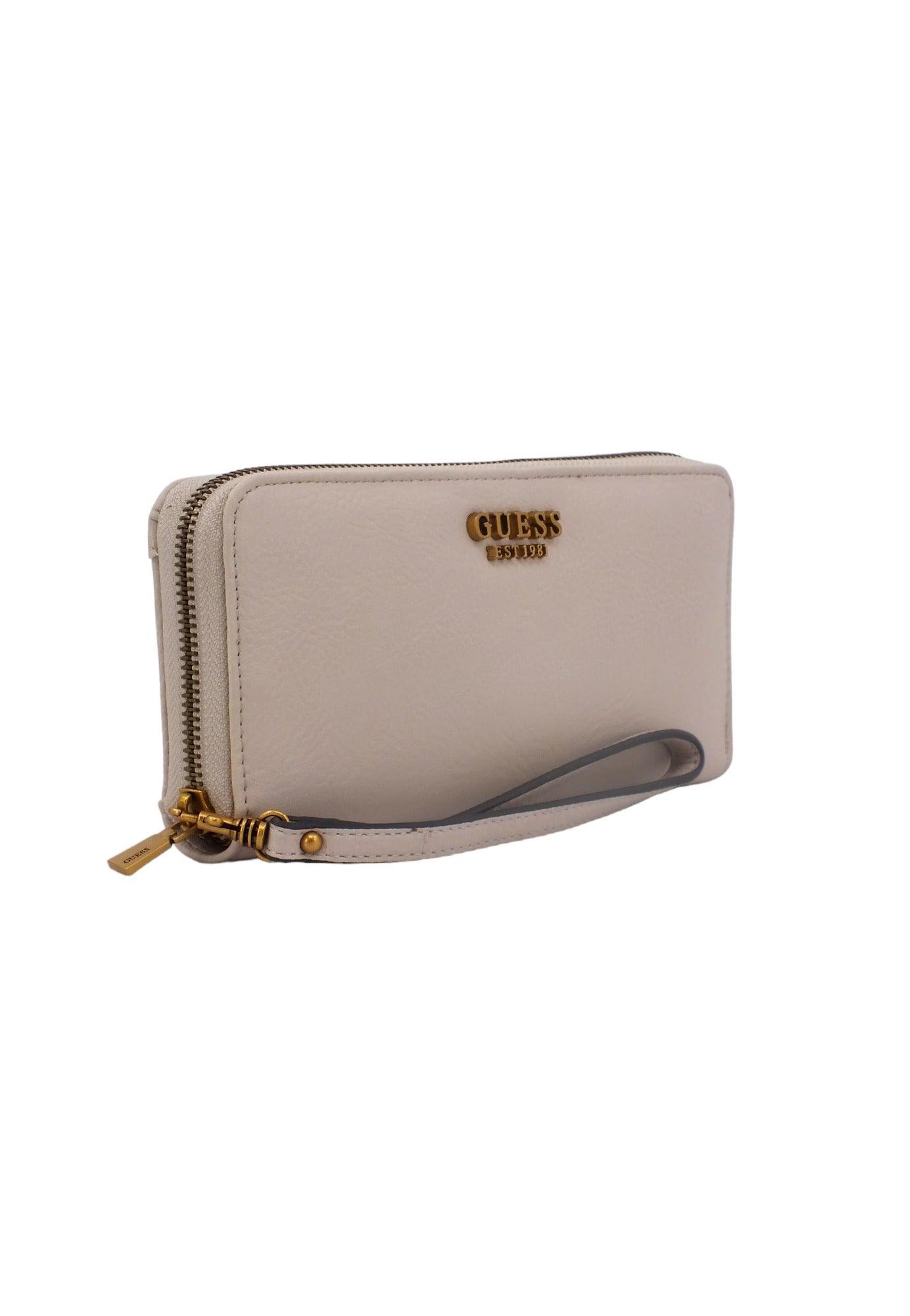 GUESS Arja SLG Portafoglio Donna Stone Beige VB897746 - Sandrini Calzature e Abbigliamento