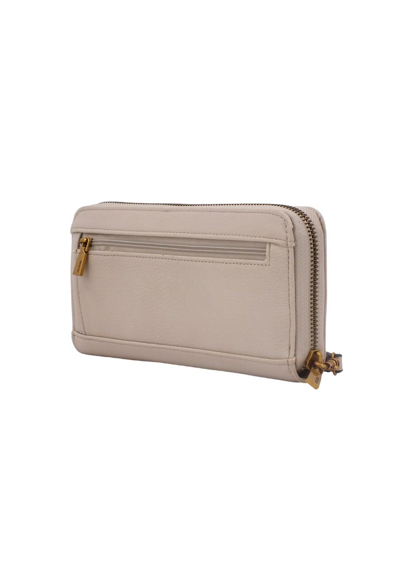 GUESS Arja SLG Portafoglio Donna Stone Beige VB897746 - Sandrini Calzature e Abbigliamento