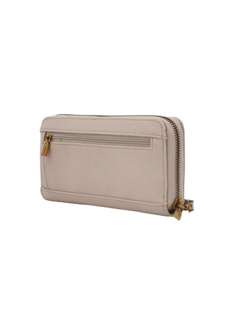 GUESS Arja SLG Portafoglio Donna Stone Beige VB897746 - Sandrini Calzature e Abbigliamento