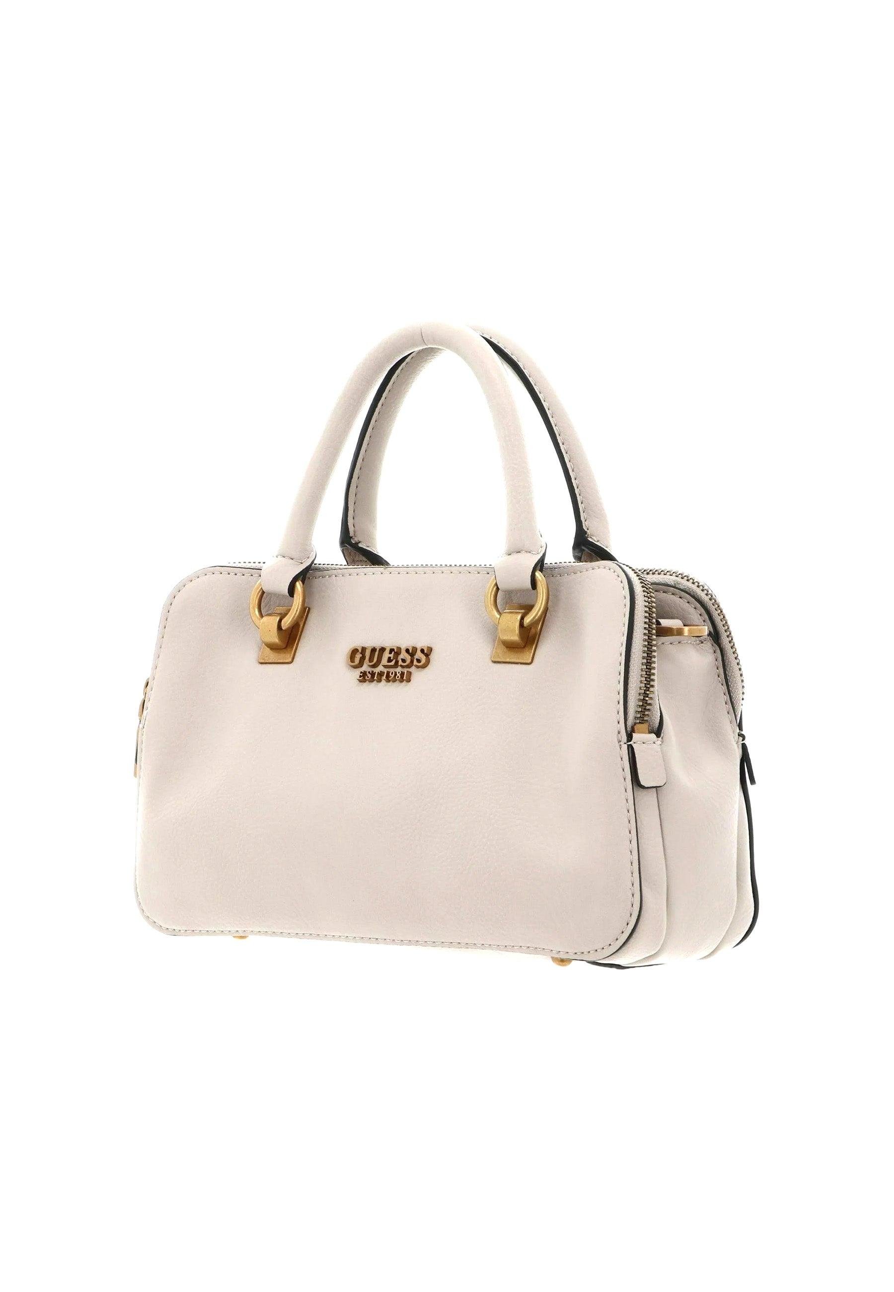 GUESS Arja Top Handle Borsa Beige Stone VB897720 - Sandrini Calzature e Abbigliamento