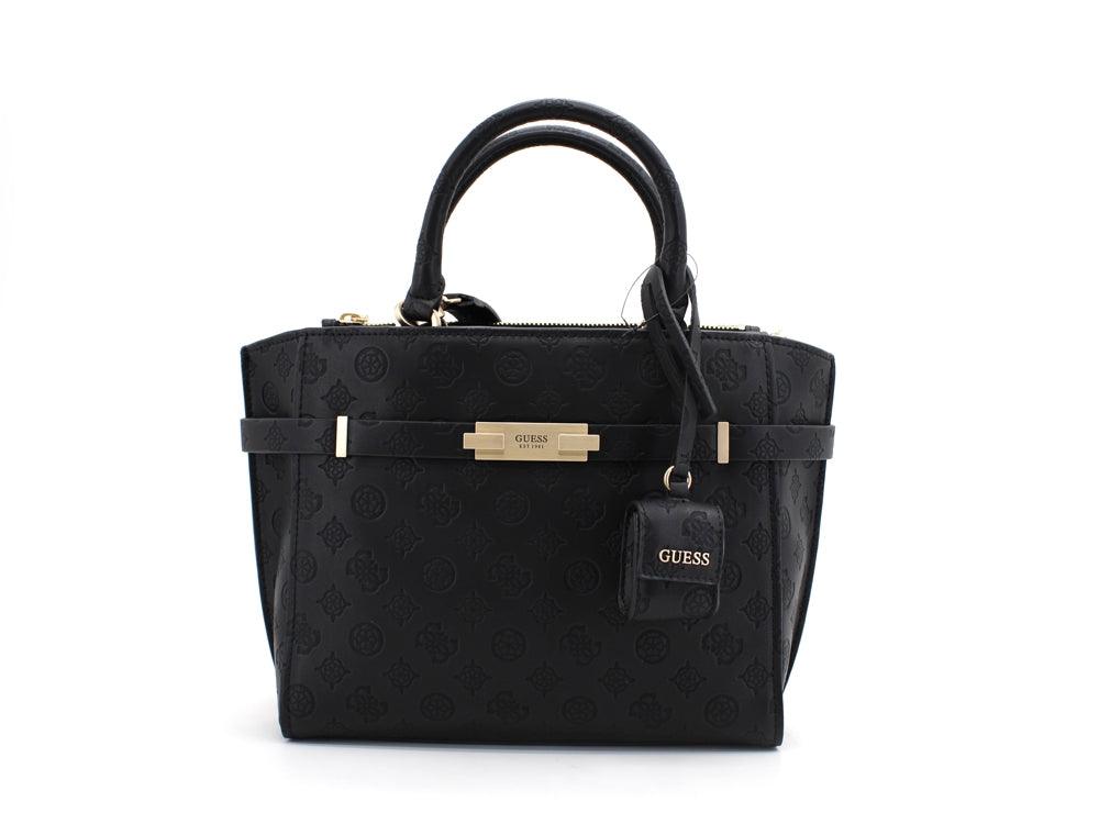 GUESS Bea Satchel Borsa Loghi Black VS813206 - Sandrini Calzature e Abbigliamento