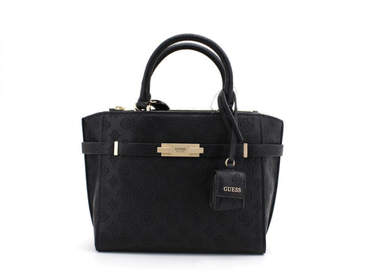 GUESS Bea Satchel Borsa Loghi Black VS813206 - Sandrini Calzature e Abbigliamento