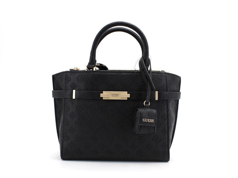 GUESS Bea Satchel Borsa Loghi Black VS813206 - Sandrini Calzature e Abbigliamento