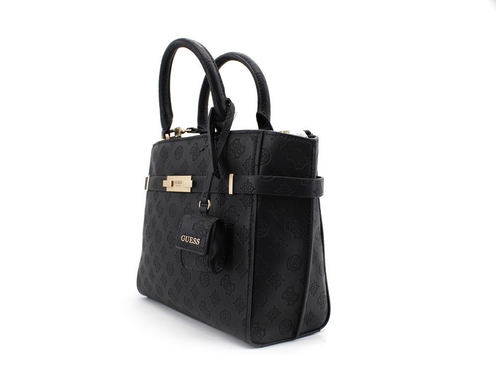GUESS Bea Satchel Borsa Loghi Black VS813206 - Sandrini Calzature e Abbigliamento