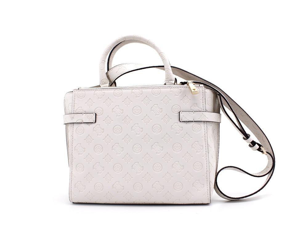GUESS Bea Satchel Borsa Loghi Stone VS813206 - Sandrini Calzature e Abbigliamento