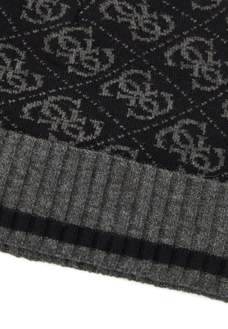 GUESS Beanie Kit Berretta Uomo Dark Black AM5028POL01 - Sandrini Calzature e Abbigliamento