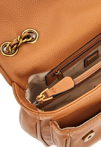 GUESS Becci Borsa Cognac Marrone VB878221 - Sandrini Calzature e Abbigliamento