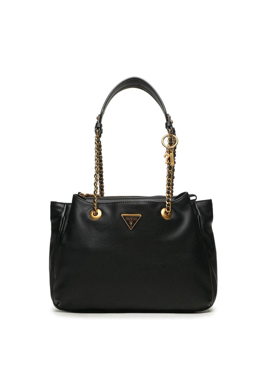 GUESS Becci Borsa Girlfriend Shoulder Satchel Black VB878209 - Sandrini Calzature e Abbigliamento
