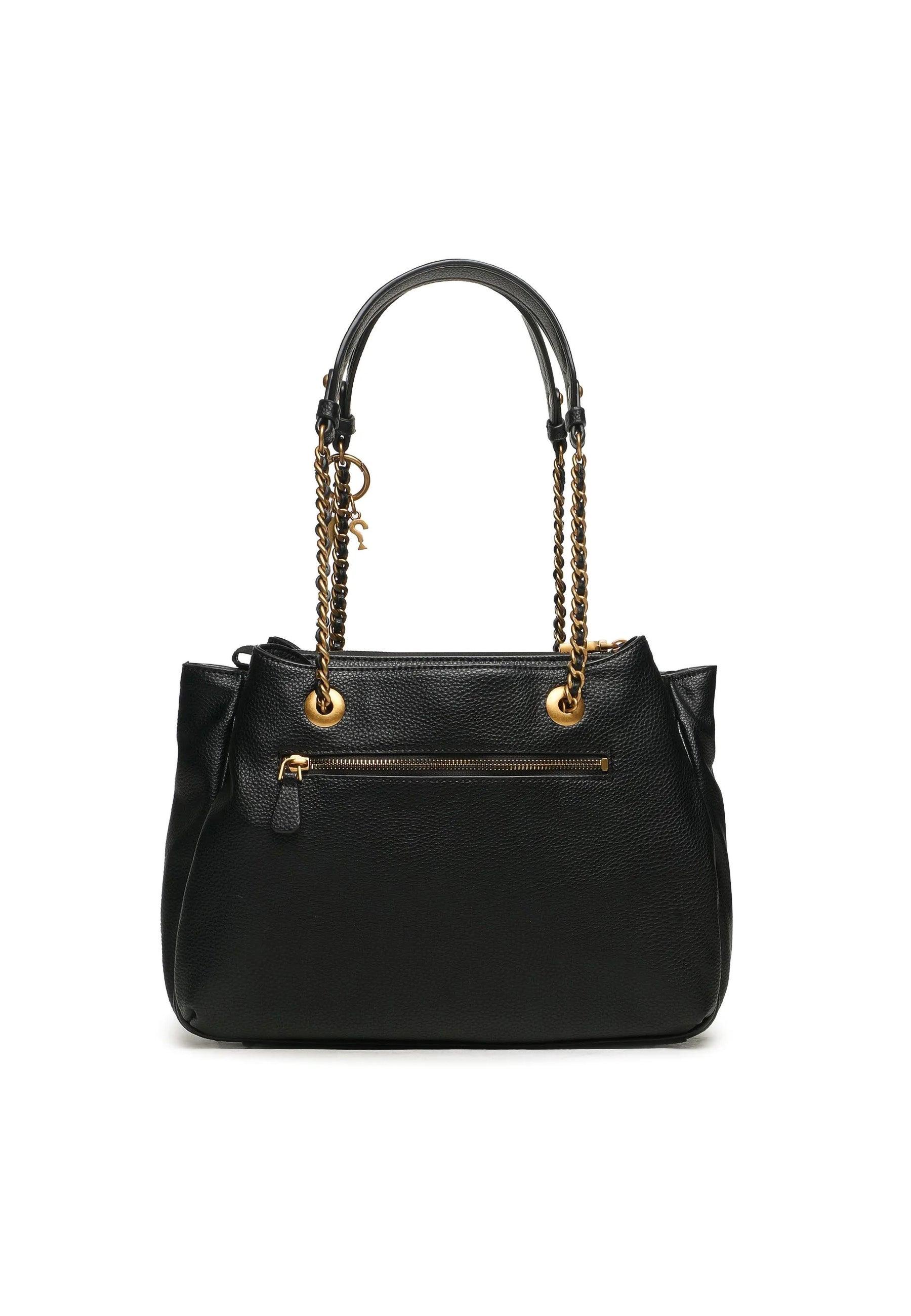 GUESS Becci Borsa Girlfriend Shoulder Satchel Black VB878209 - Sandrini Calzature e Abbigliamento