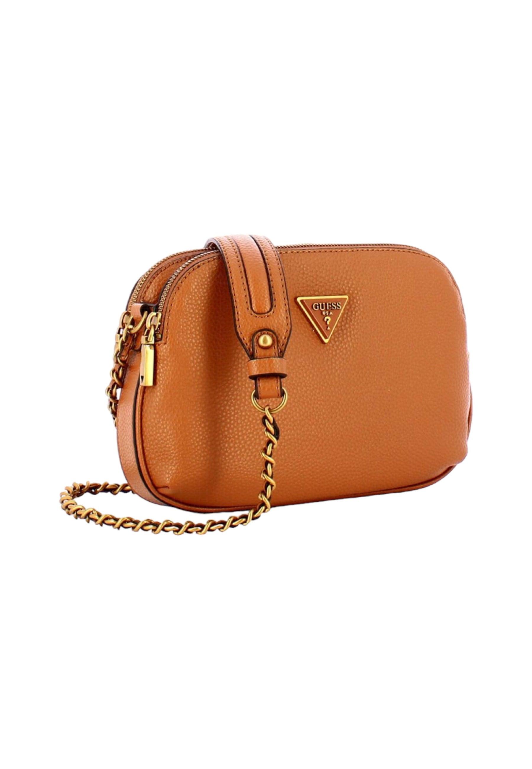 GUESS Becci Tracolla Crossbody Cognac Marrone VB878212 - Sandrini Calzature e Abbigliamento