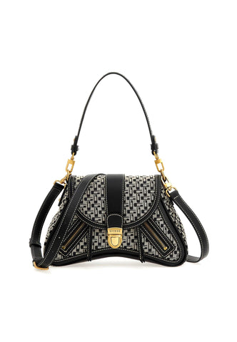GUESS Belle Vintage Borsa Black Logo JA896619 - Sandrini Calzature e Abbigliamento