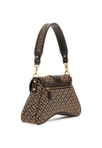 GUESS Belle Vintage Borsa Brown Logo JK896619 - Sandrini Calzature e Abbigliamento