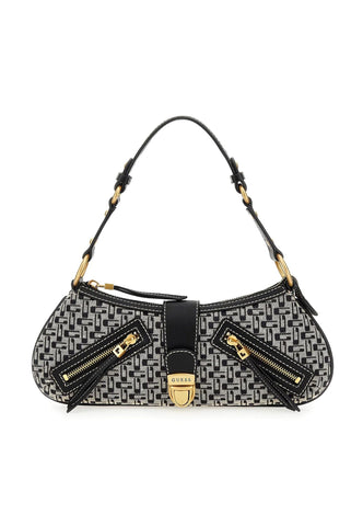 GUESS Belle Vintage Borsa Shoulder Black Logo JA896618 - Sandrini Calzature e Abbigliamento
