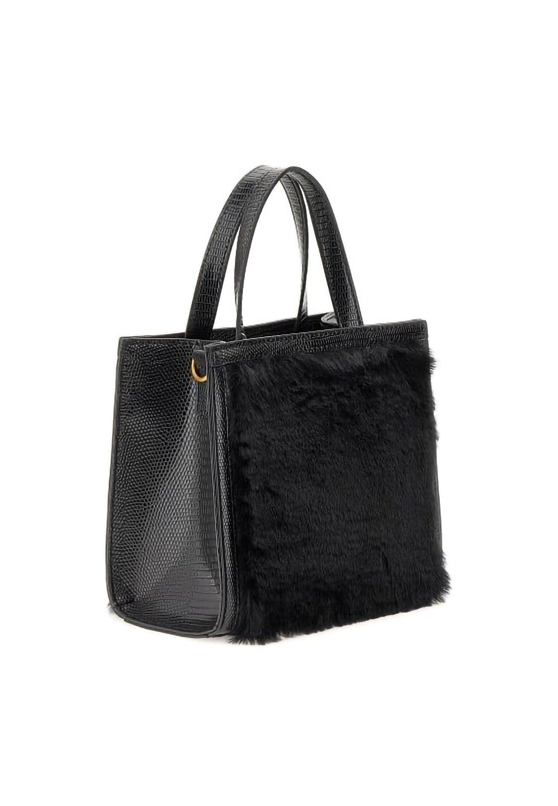 GUESS Bergen Borsa Tote Mini Black WK897377 - Sandrini Calzature e Abbigliamento