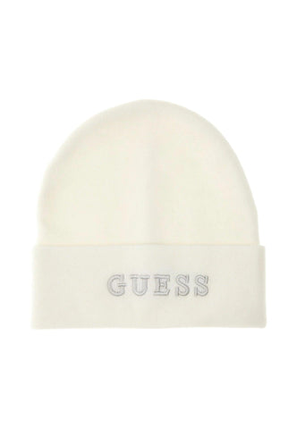 GUESS Berretta Donna Off White AW9251WOL01 - Sandrini Calzature e Abbigliamento