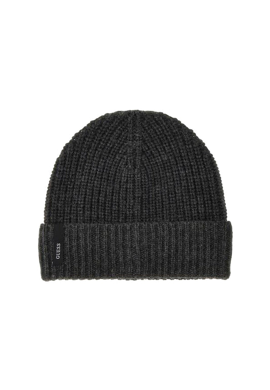 GUESS Berretta Uomo Dark Grey Melange AM5025POL01 - Sandrini Calzature e Abbigliamento