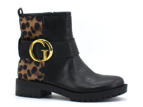 GUESS Biker Leopard FL8HANLEA10 - Sandrini Calzature e Abbigliamento