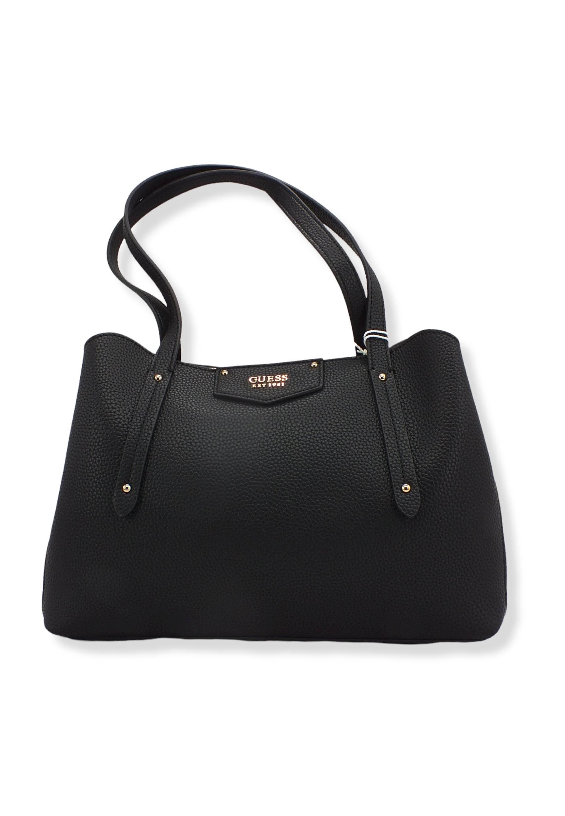 GUESS Borsa Con Pochette Eco Brenton Black EVG839009 - Sandrini Calzature e Abbigliamento