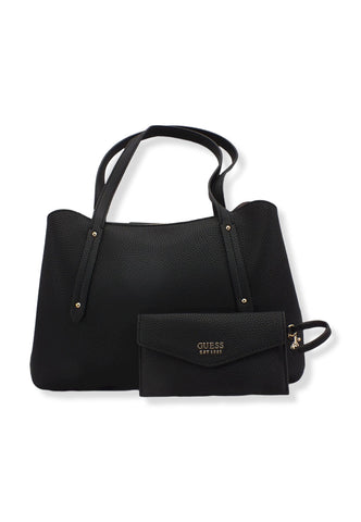 GUESS Borsa Con Pochette Eco Brenton Black EVG839009 - Sandrini Calzature e Abbigliamento