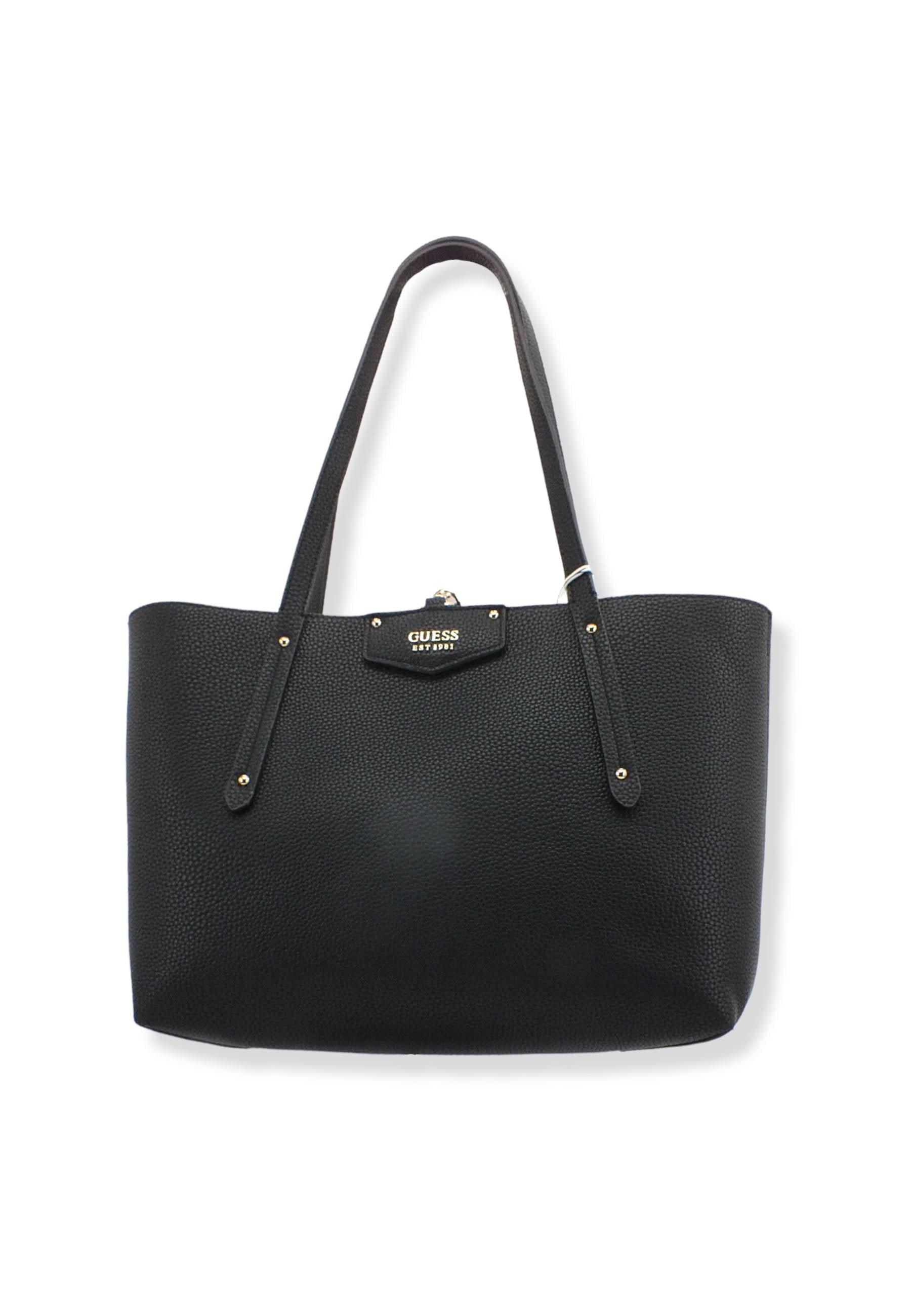 GUESS Borsa Con Pochette Eco Brenton Black EVG839023 - Sandrini Calzature e Abbigliamento