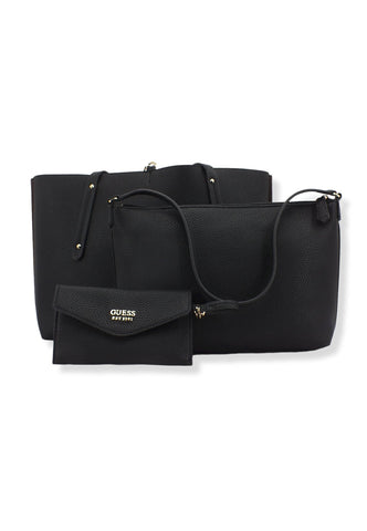GUESS Borsa Con Pochette Eco Brenton Black EVG839023 - Sandrini Calzature e Abbigliamento