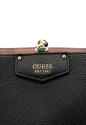 GUESS Borsa Con Pochette Eco Brenton Black EVG839023 - Sandrini Calzature e Abbigliamento