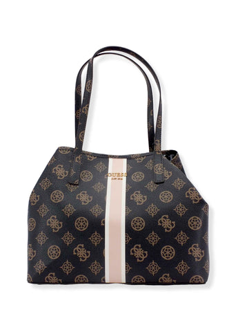 GUESS Borsa Con Pochette Vikky Tote Marrone Mocha Logo BP699523 - Sandrini Calzature e Abbigliamento