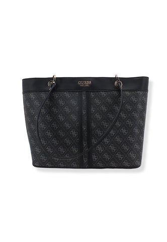 GUESS Borsa Noelle Tote Elite Grigia Coal Multi KG787923 - Sandrini Calzature e Abbigliamento